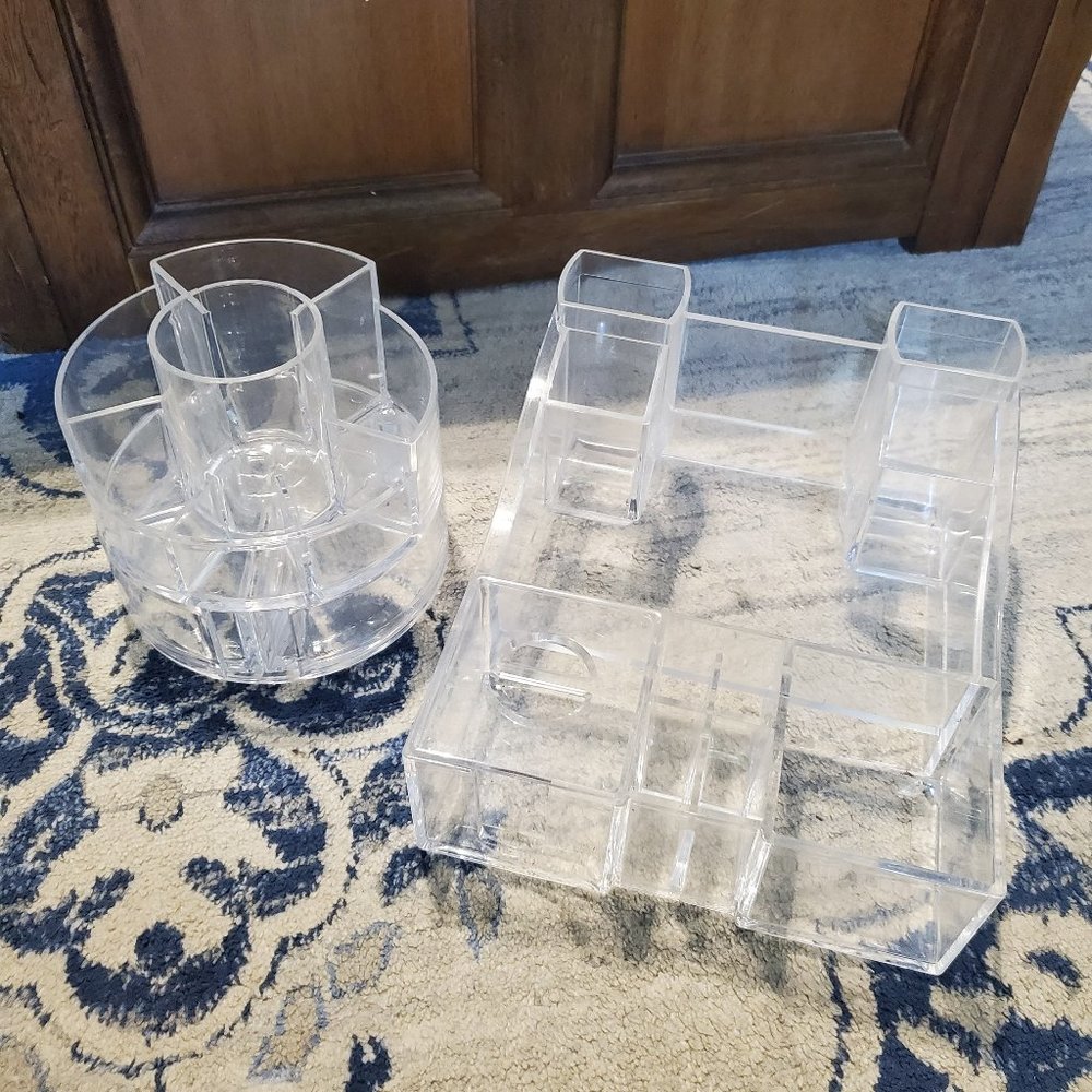 Make up organizer set
